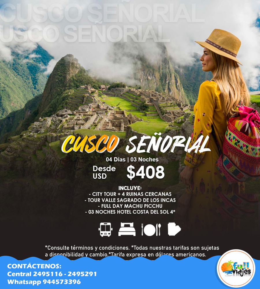 Ofertas para conocer Cusco y Machupicchu