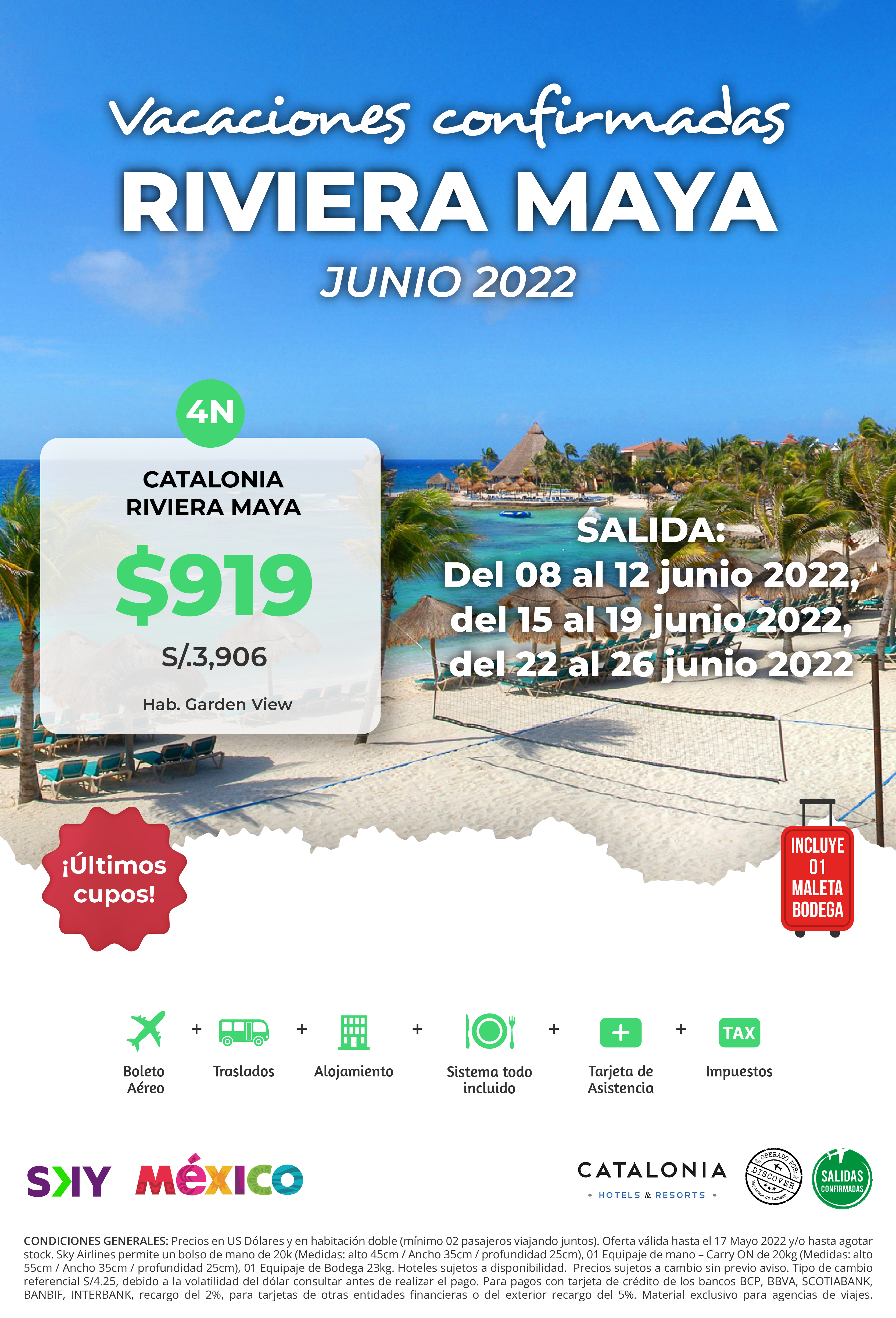 Riviera Maya desde Peru