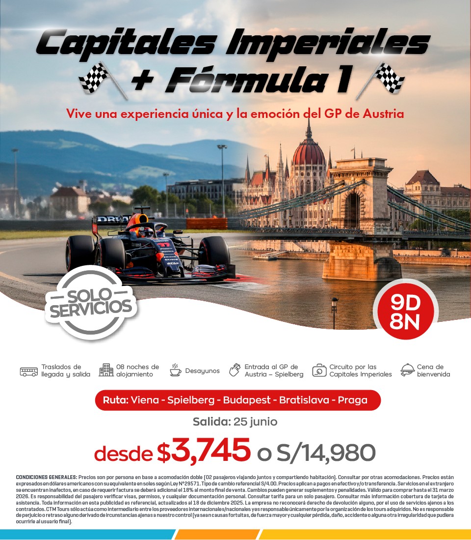 Capitales Imperiales + Formula 1