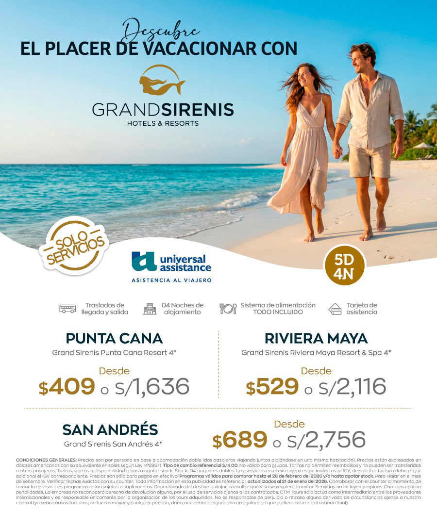Vacaciones en el Caribe con hoteles Grand Sirenis