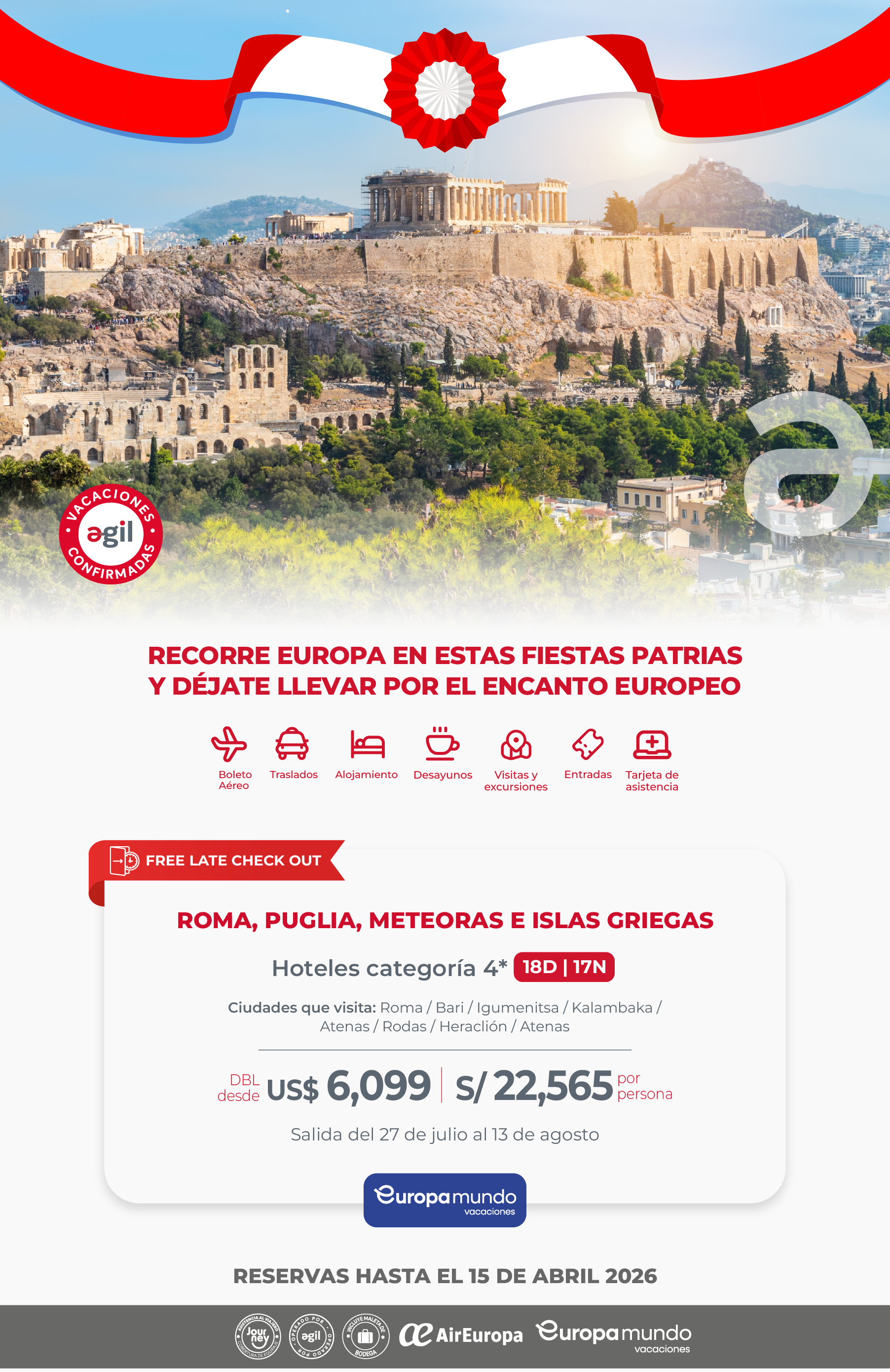 Italia + Islas Griegas