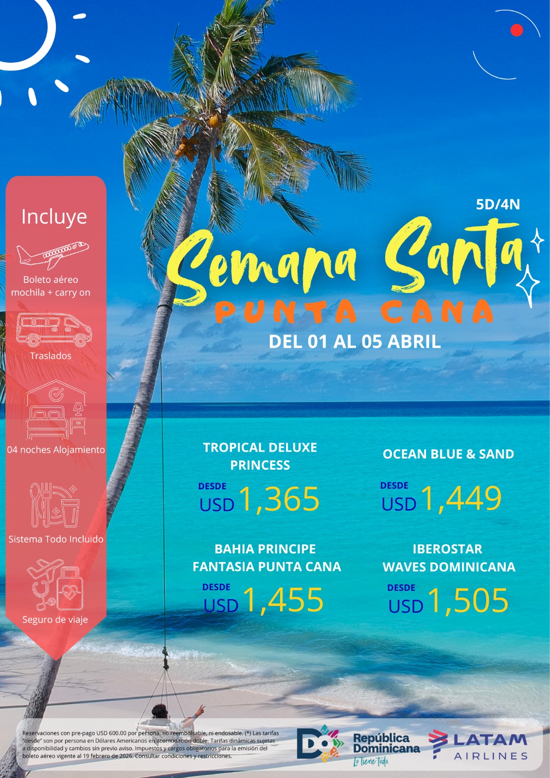Semana Santa en Punta Cana Paquetes