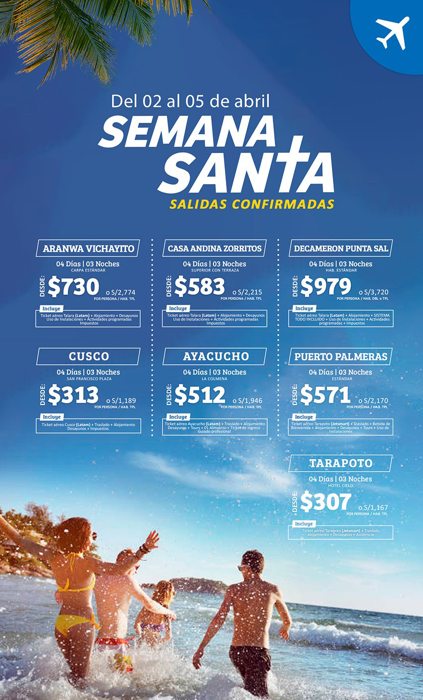 Recibe la Semana Santa en Perú