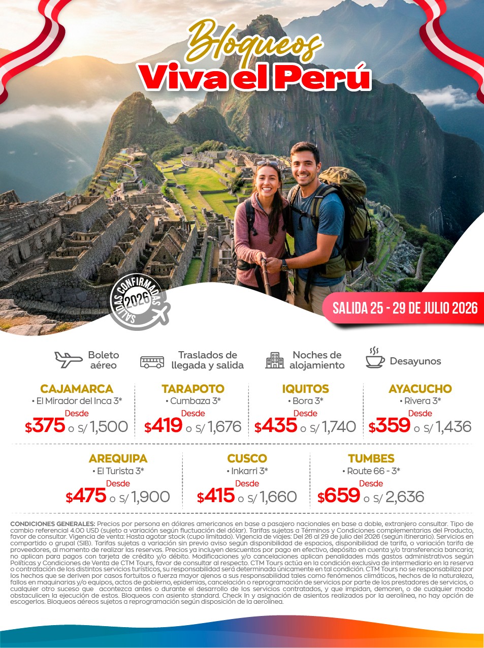 Feriado de Fiestas Patrias