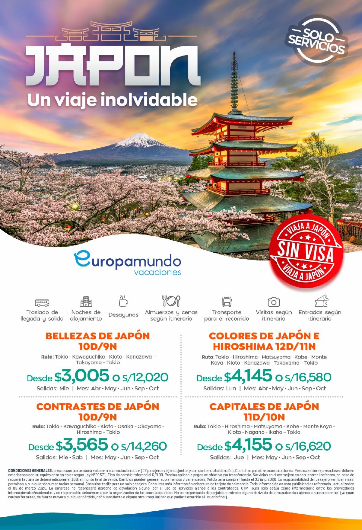 Japón un viaje inolvidable