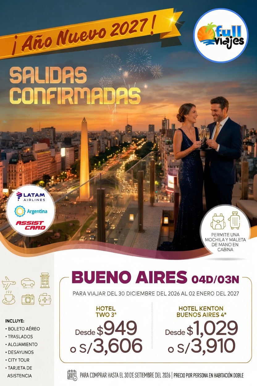 Año nuevo en Buenos Aires