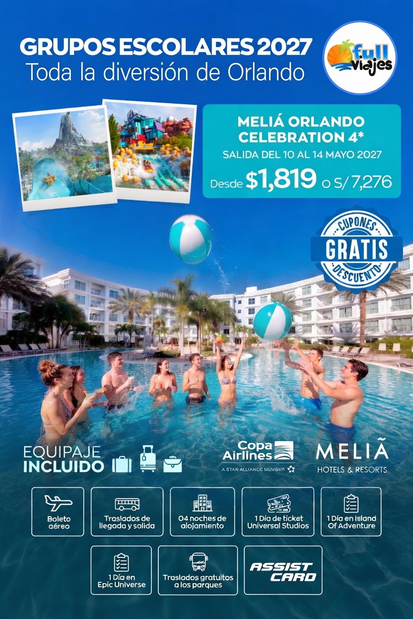 Viajes de promocion a Orlando