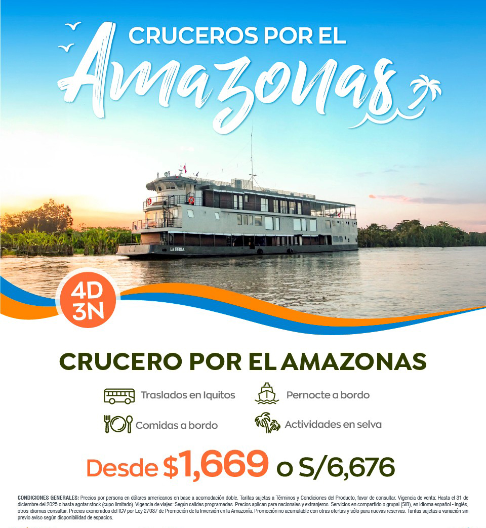 Crucero por el Amazonas