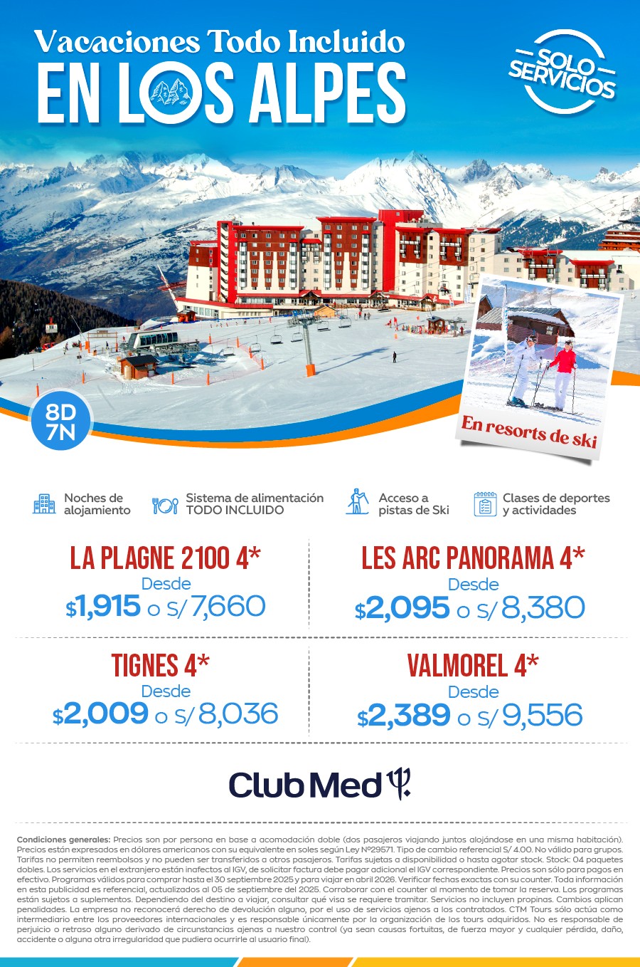 Vacaciones en Los Alpes