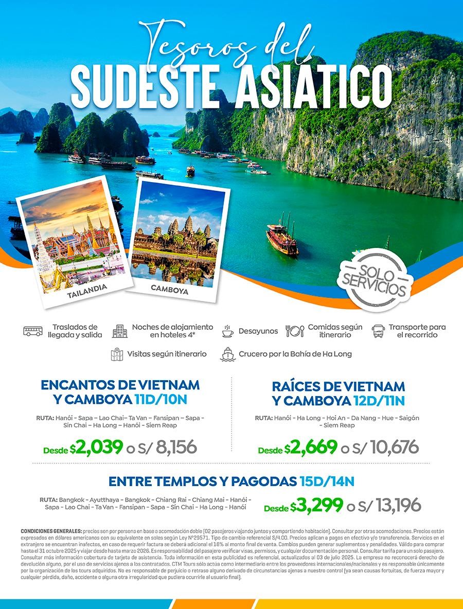 Tesoros del Sudeste Asiatico