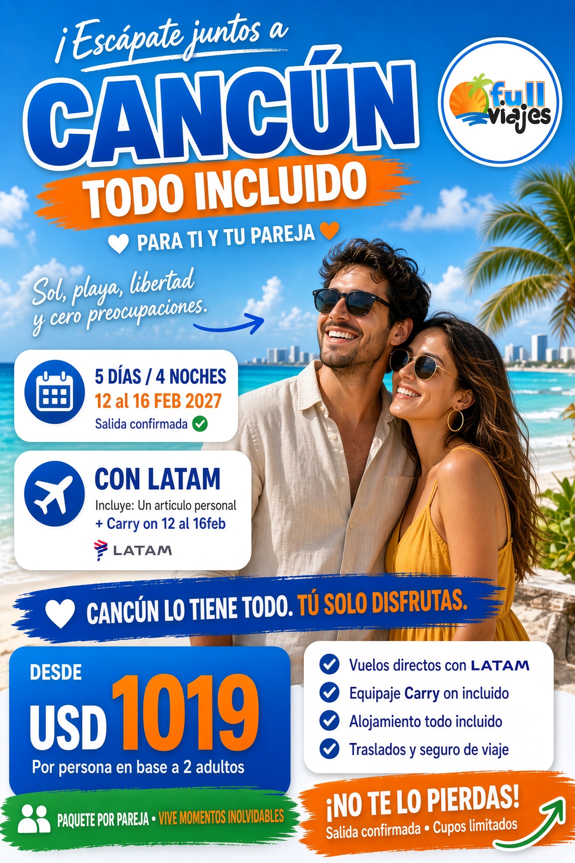 Cancún en Febrero