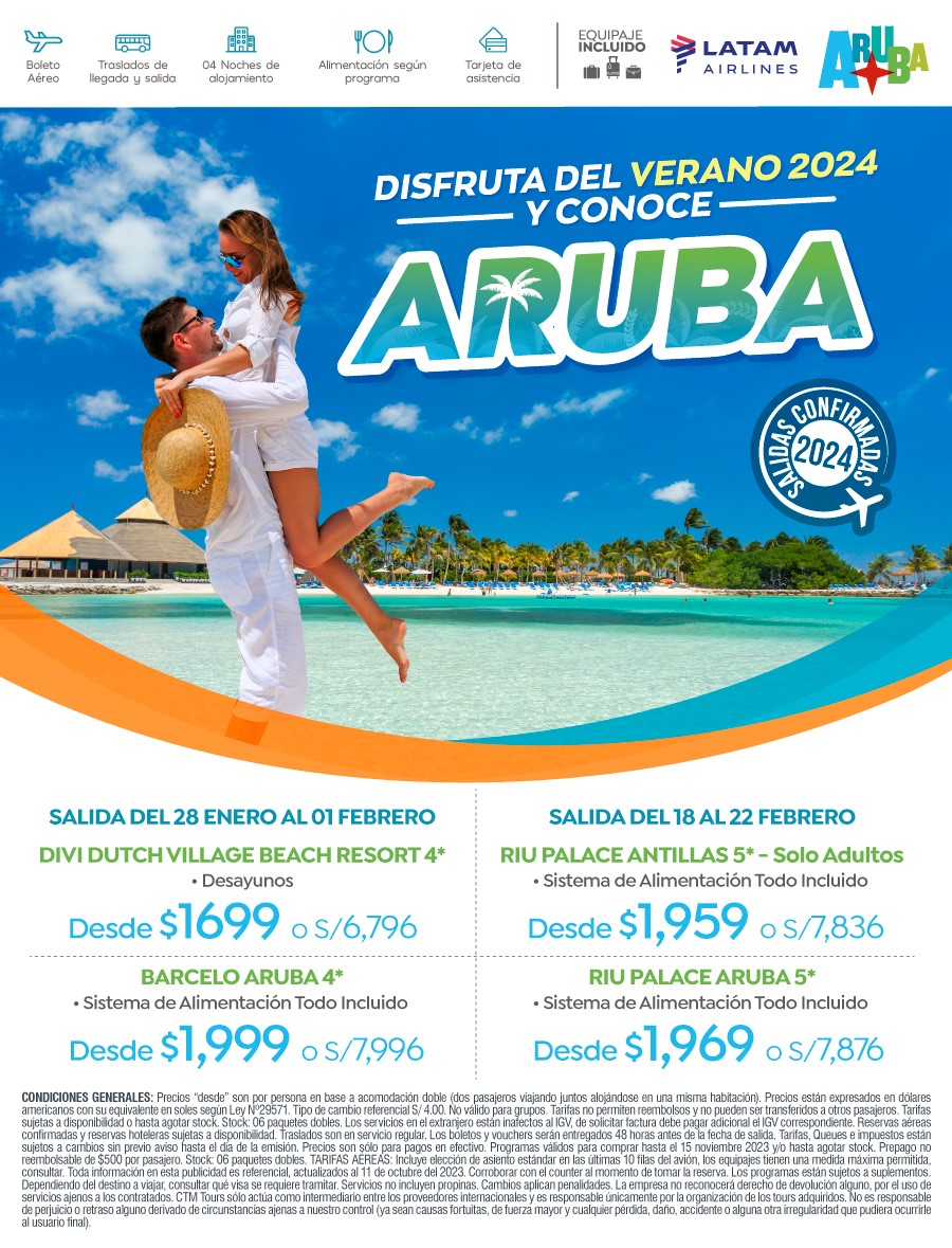 Vacaciones Perfectas en Aruba