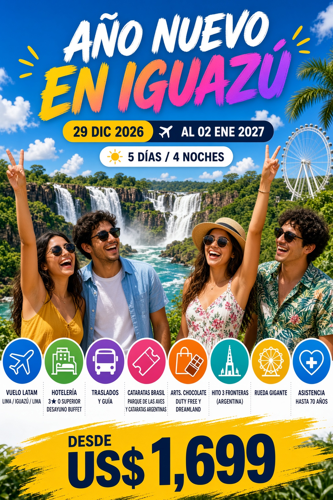 Ofertas Año Nuevo 2027 en Iguazú