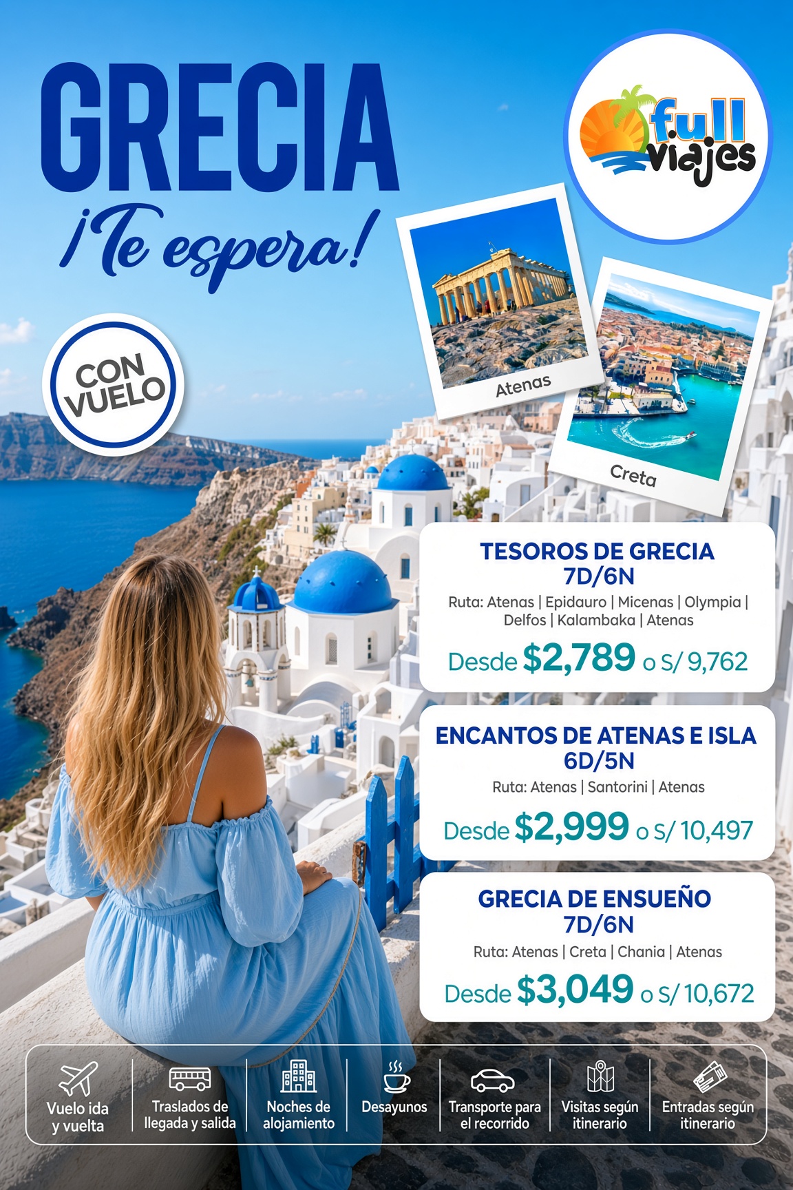 Ofertas a Grecia