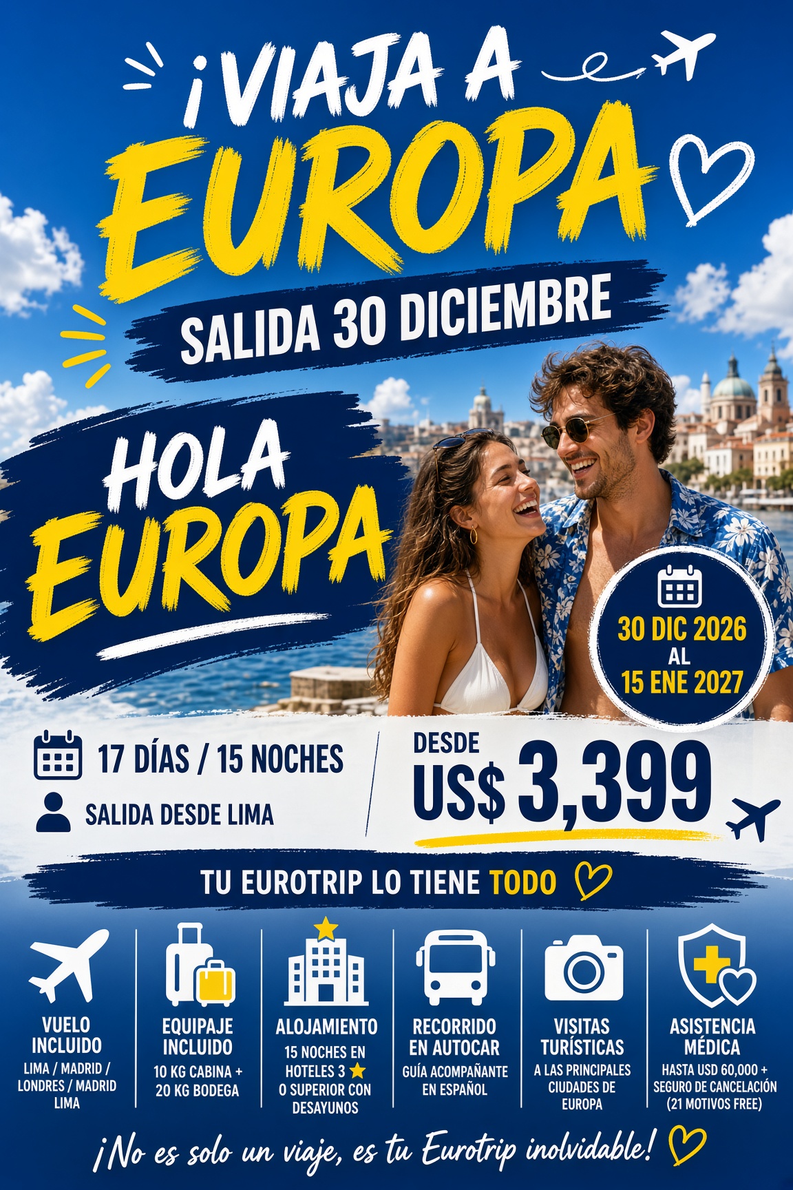 Oferta Año Nuevo 2027 en Europa