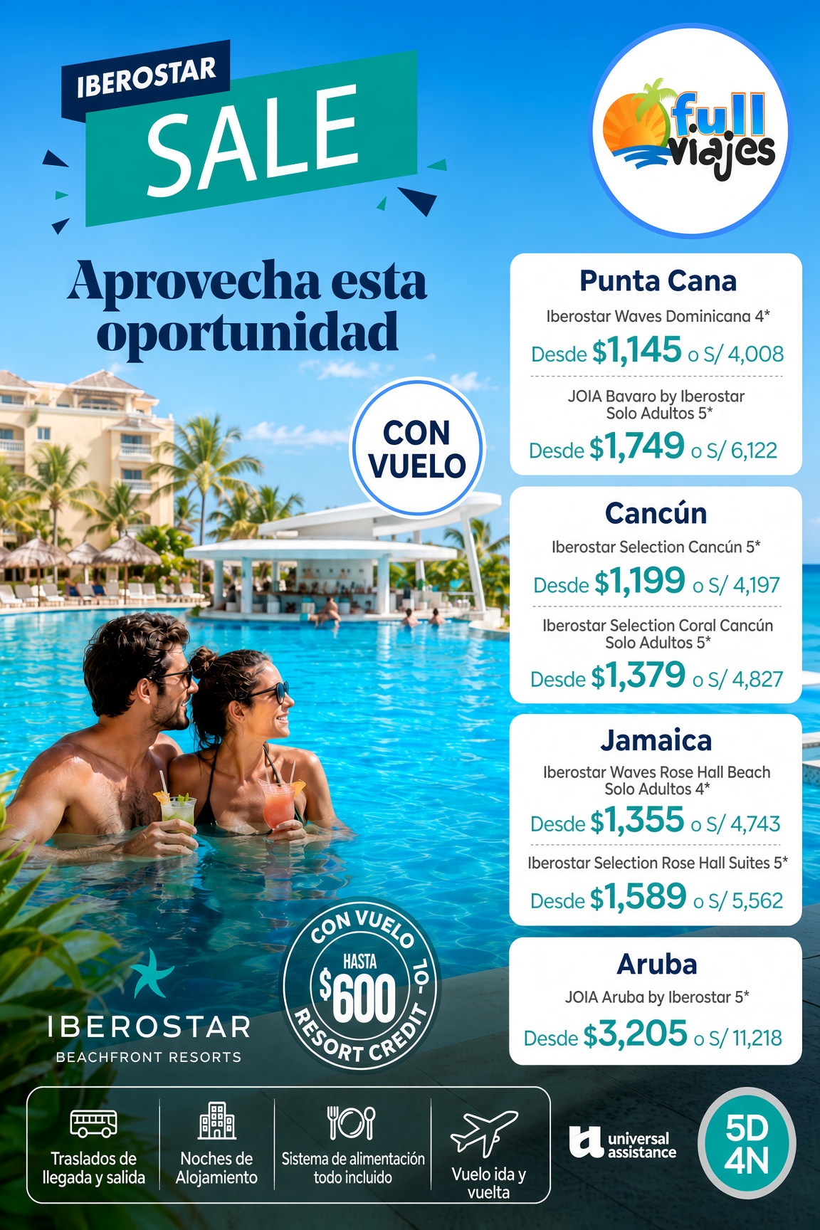 Ofertas con hoteles Iberostar