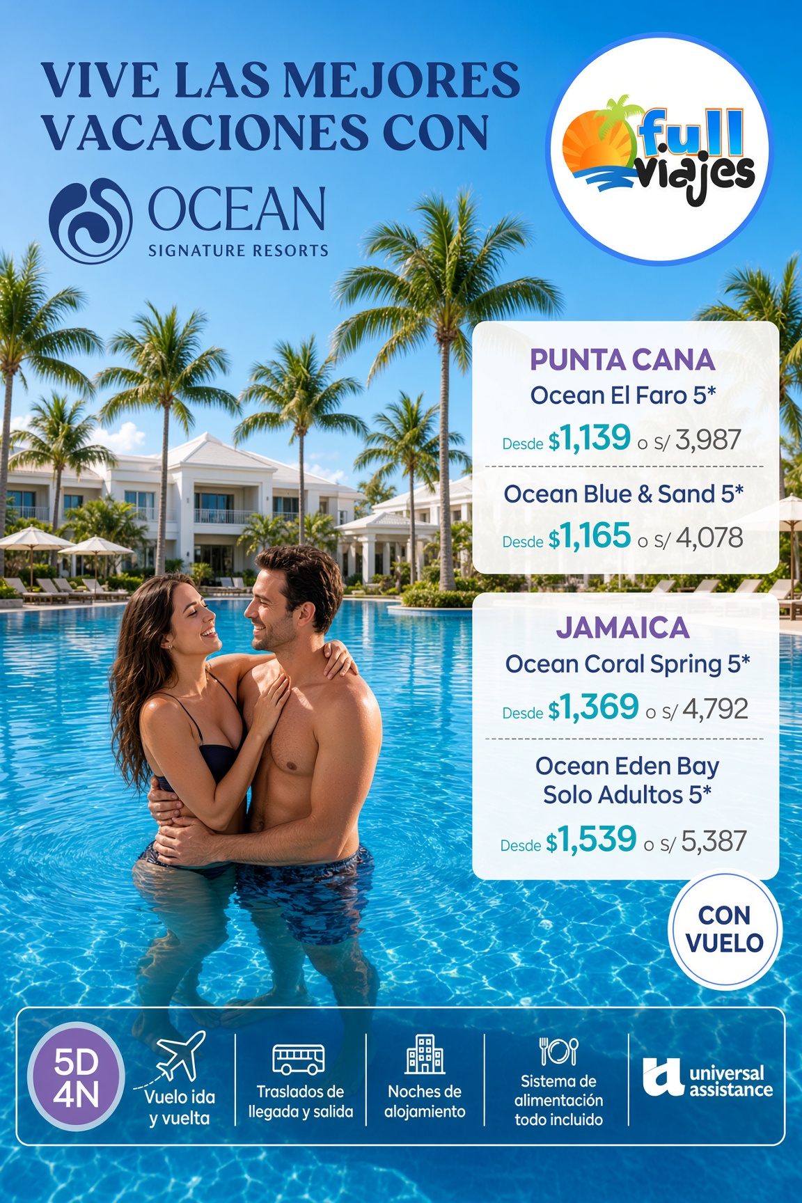 Ofertas con hoteles Ocean