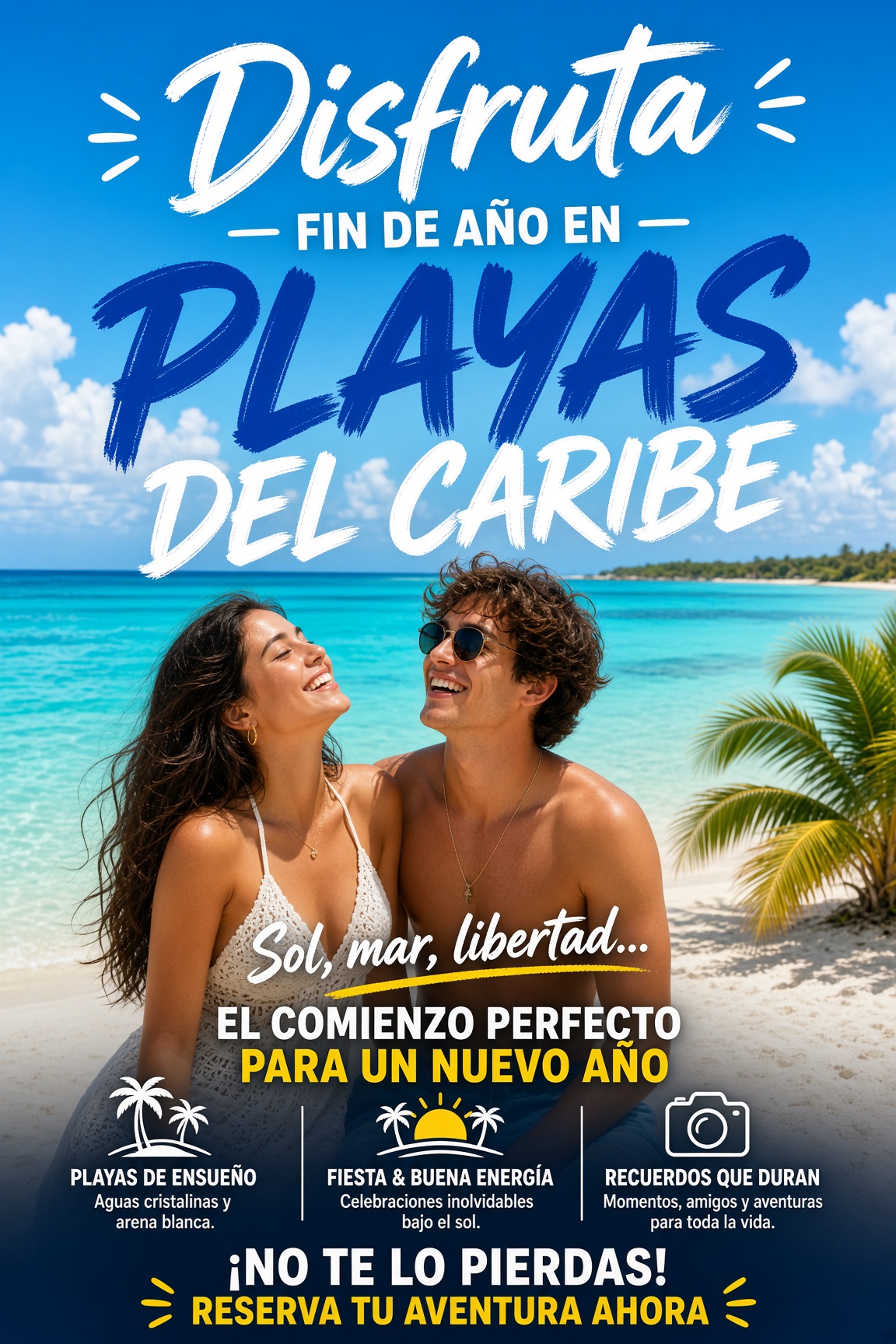 Disfruta el fin de año 2027 en la playa