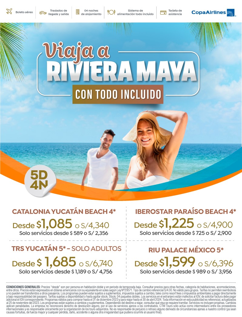 Riviera Maya desde Perú