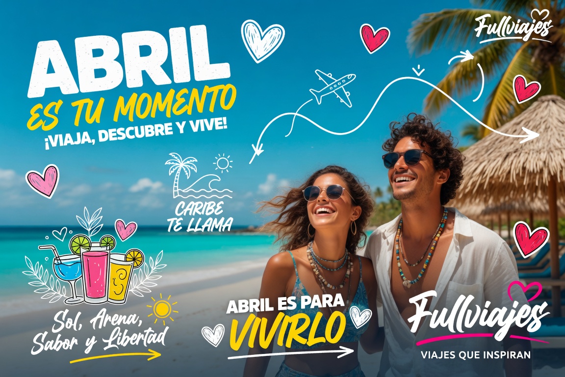 vacaciones en 
abril