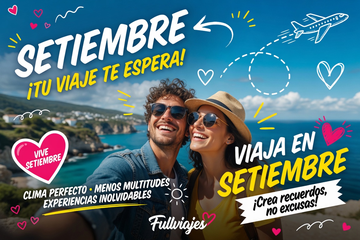 vacaciones en setiembre